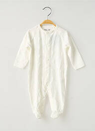 Pijama mâneci lungi alb DOO & BO enfant