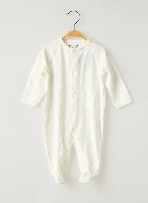 Pijama alb DOO & BO copil