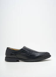 Mocasini țesătură satinată chiquet negru GEVANI ER homme