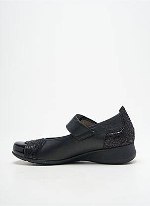 Balerine imprimare toc plat până la 3 cm negru PEDI GIRL femeie