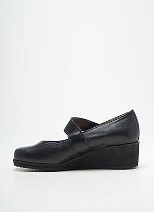 Pantofi cu toc vârf rotund toc de 4 la 6 cm negru JMG HOUCKE femeie