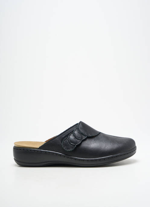 Mulete/Saboți negru SEMELFLEX femeie