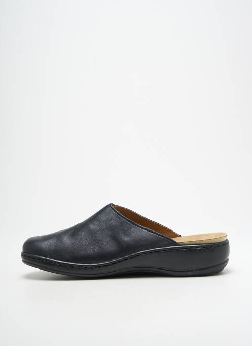 Mulete/Saboți negru SEMELFLEX femeie