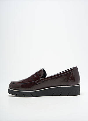Mocasini țesătură satinată toc plat până la 3 cm violet THE FLEXX femeie
