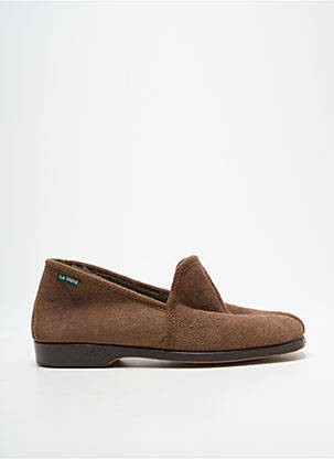 Papuci/pantofi de casă vârf rotund vârf rotund maro LA VAGUE unisex