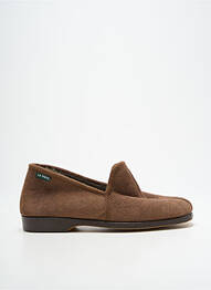 Papuci/pantofi de casă vârf rotund vârf rotund maro LA VAGUE unisex