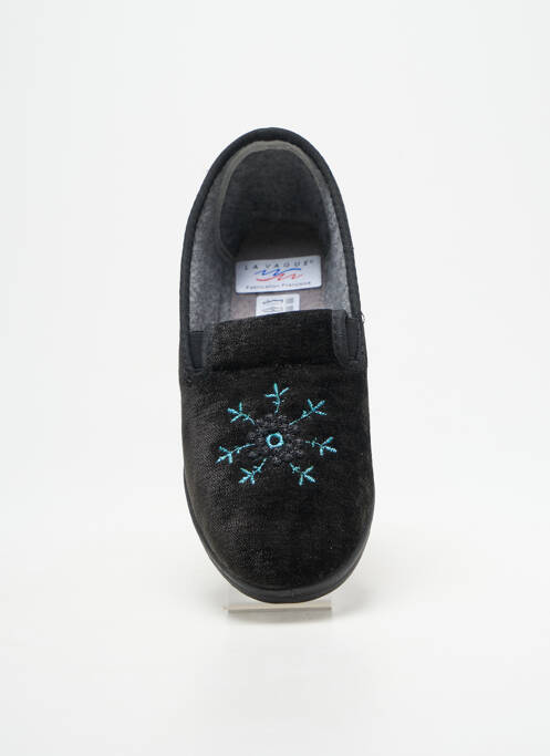 Papuci/Pantofi de casă negru LA VAGUE femeie