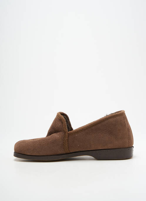 Papuci/Pantofi de casă maro LA VAGUE unisex