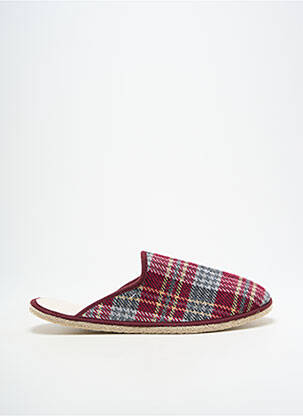 Papuci/Pantofi de casă roșu FARGEOT bărbat