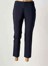 Pantalon 7/8 elasticitate mărime normală albastru 6397 femme