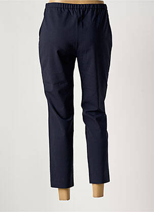 Pantalon 7/8 elasticitate mărime normală albastru 6397 femeie