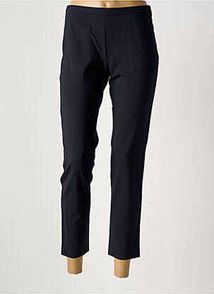 Pantalon 7/8 elasticitate mărime normală albastru 6397 femeie