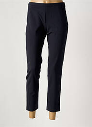 Pantalon 7/8 elasticitate mărime normală albastru 6397 femme