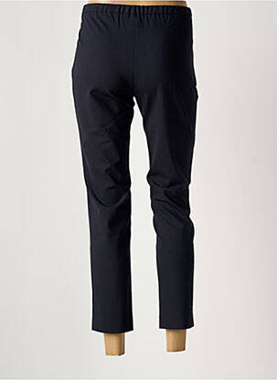 Pantalon 7/8 elasticitate mărime normală albastru 6397 femeie