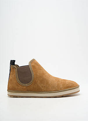 Botine/ghete nubuc vârf rotund maro FLY LONDON bărbat