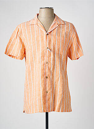 Cămașă cu mâneci scurte portocaliu SORBINO bărbat