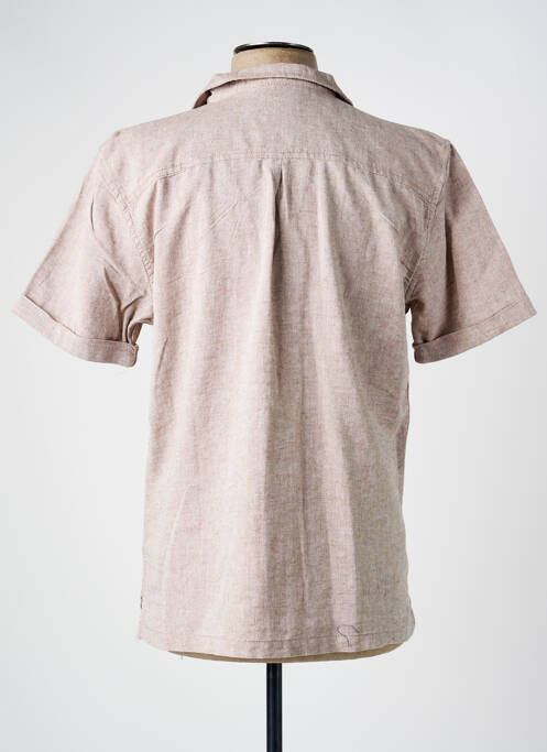 Cămașă cu mâneci scurte maro SORBINO bărbat