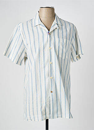 Cămașă cu mâneci scurte buzunare albastru SORBINO homme