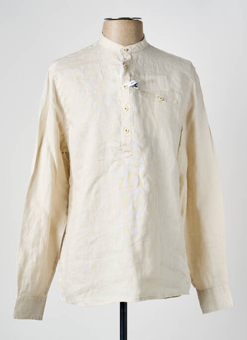 Cămașă cu mâneci lungi bej SORBINO bărbat