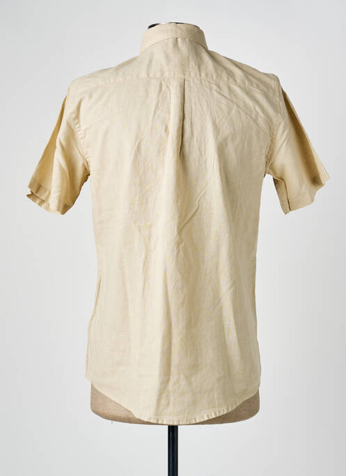 Cămașă cu mâneci scurte bej SORBINO bărbat