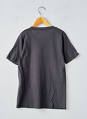 Tricou serigrafie flockată mâneci scurte gri NIKE băiat