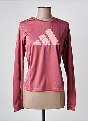 Tricou mâneci lungi mâneci lungi roz ADIDAS femeie