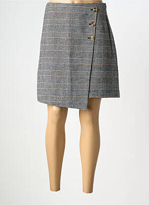 Fustă scurtă gri C'EST BEAU LA VIE femeie