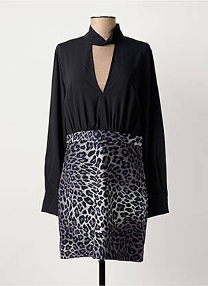 Rochie scurtă mâneci lungi mâneci lungi negru GAUDI femeie