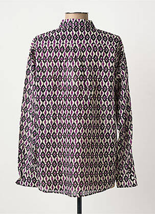 Cămașă țesătură crep mâneci lungi violet HARTFORD femeie