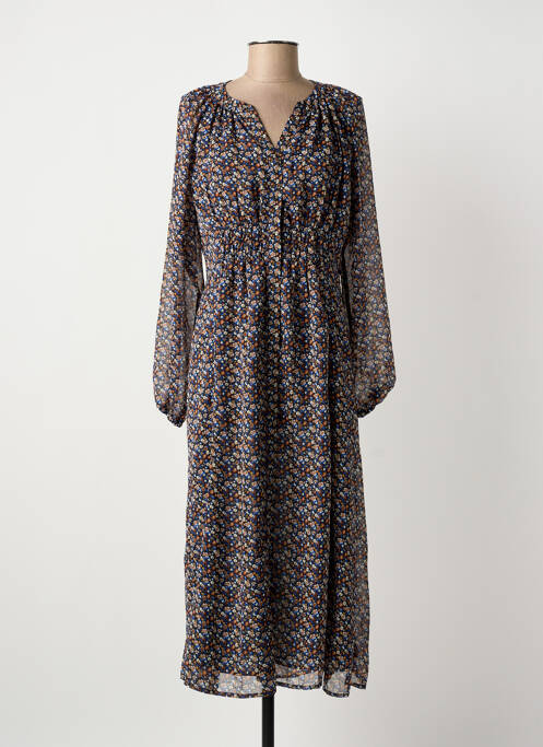 Rochie lungă albastru C'EST BEAU LA VIE femeie