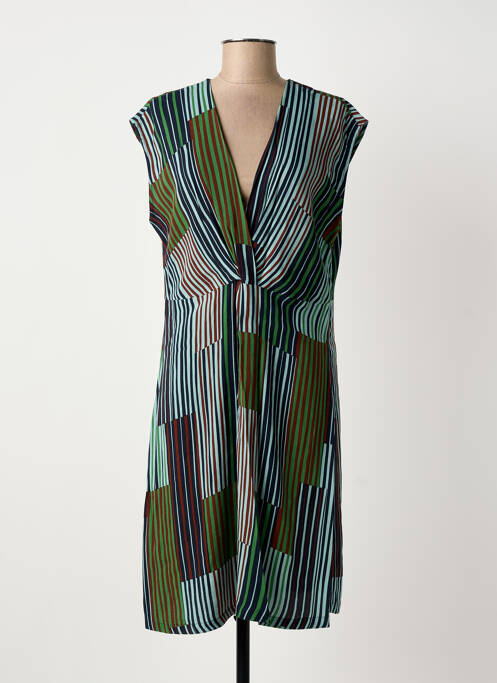 Rochie scurtă verde NICE THINGS femeie