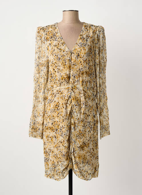 Rochie midi galben SECOND FEMALE femeie