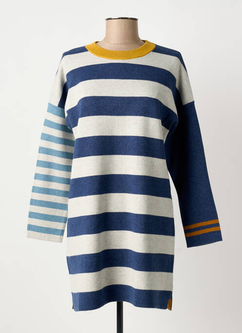 Rochie pulover albastru WHITE STUFF femeie