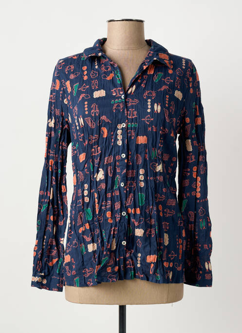 Cămașă albastru NICE THINGS femeie