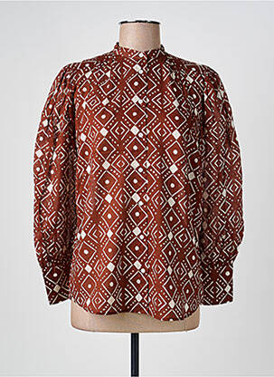 Cămașă maro HARTFORD femeie