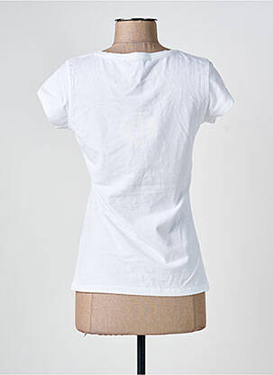 Tricou elasticitate mâneci scurte alb JOTT (JUST OVER THE TOP) femeie