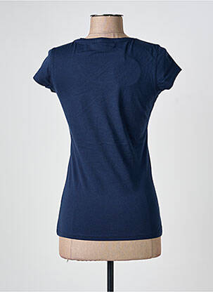 Tricou serigrafie mâneci scurte albastru JOTT (JUST OVER THE TOP) femeie