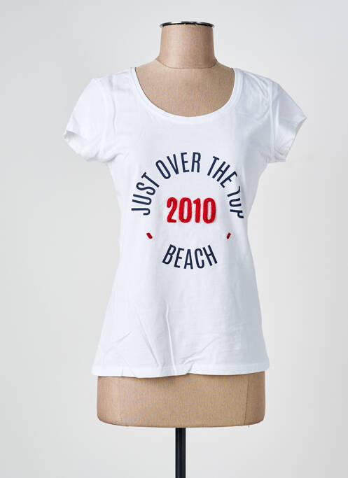 Tricou alb JOTT (JUST OVER THE TOP) femeie