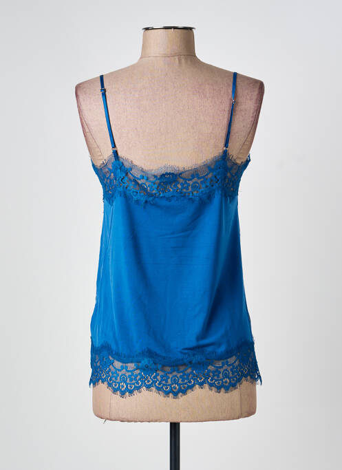 Top albastru SAMSOE & SAMSOE femeie