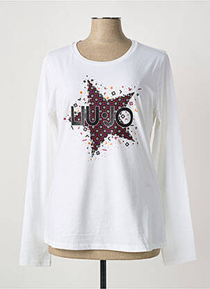 Tricou mâneci lungi mâneci lungi alb LIU JO femeie