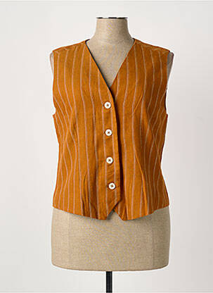 Vestă fără mâneci portocaliu NICE THINGS femeie