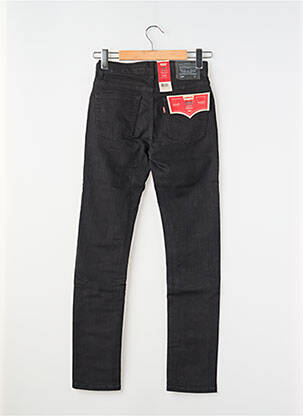 Blugi skinny imprimeu dungi mărime reglabilă negru LEVI'S băiat