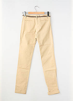 Pantalon chino elasticitate mărime reglabilă bej TEDDY SMITH băiat