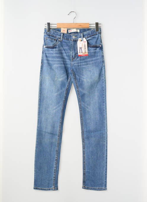 Blugi skinny albastru LEVIS băiat