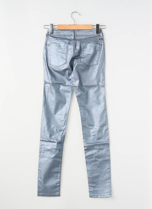 Pantalon slim argintiu TEDDY SMITH fată