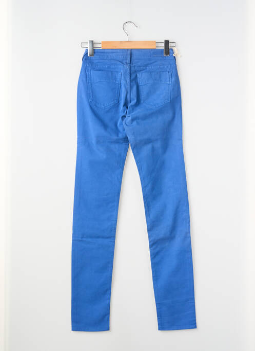Pantalon slim albastru TEDDY SMITH fată