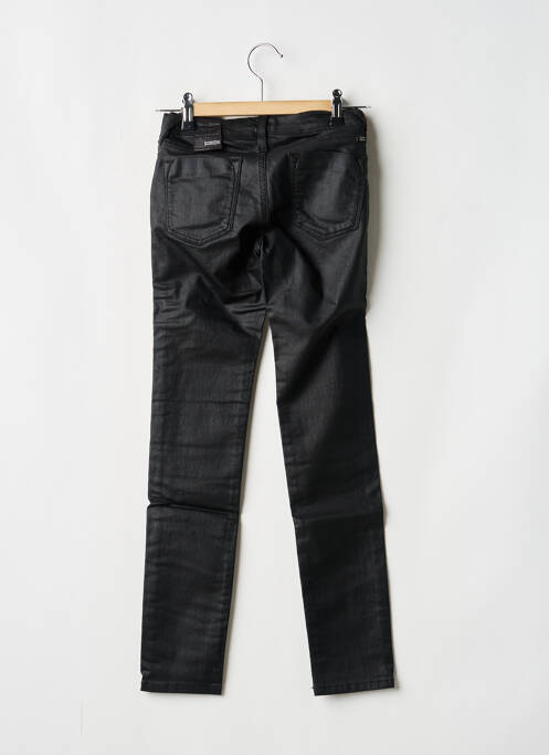 Pantalon slim negru TEDDY SMITH fată