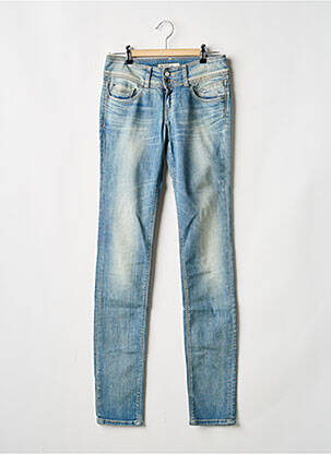 Blugi cu croială slim albastru TEDDY SMITH fată