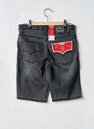 Bermudă țesătură denim negru LEVI'S băiat