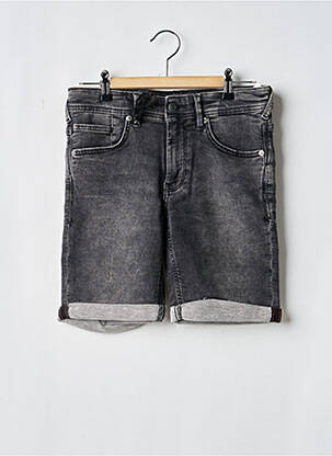 Bermudă țesătură denim gri TEDDY SMITH băiat